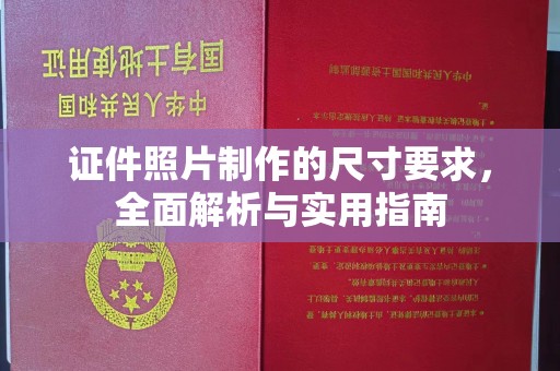 荔城证件照片制作的尺寸要求，全面解析与实用指南